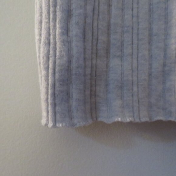 ANTHROPOLOGIE DAILY PRACTICE Textured Column Sweater Dress in Heathered Gray XXS - Picture 12 of 16